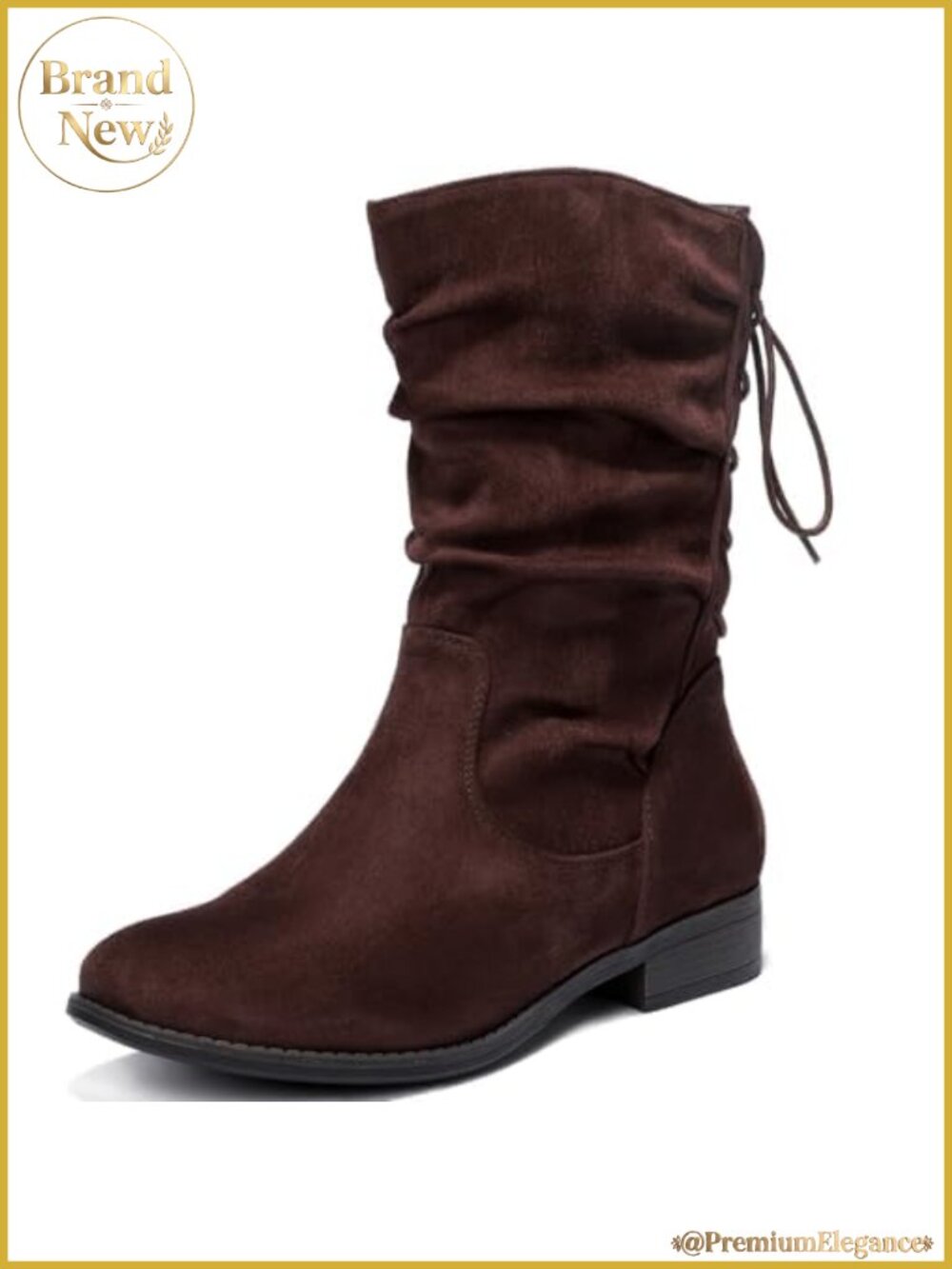 Women's Extra Wide Width Ankle Boots Memory Foam Zip Low Heel Comfort